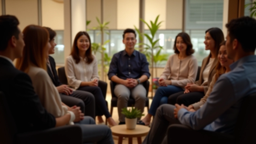 Self-Awareness Foundations Workshop participants in group discussion